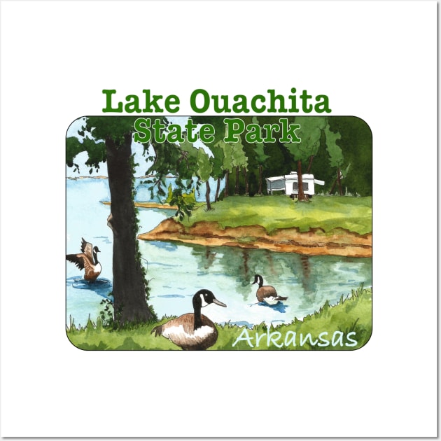 Lake Ouachita State Park, Arkansas Wall Art by MMcBuck